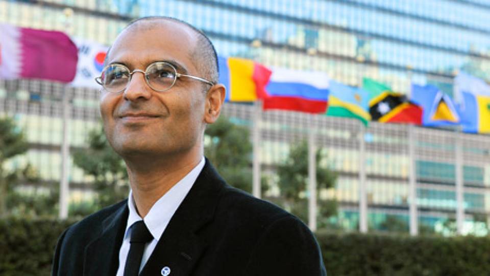 Zia Mian at the UN