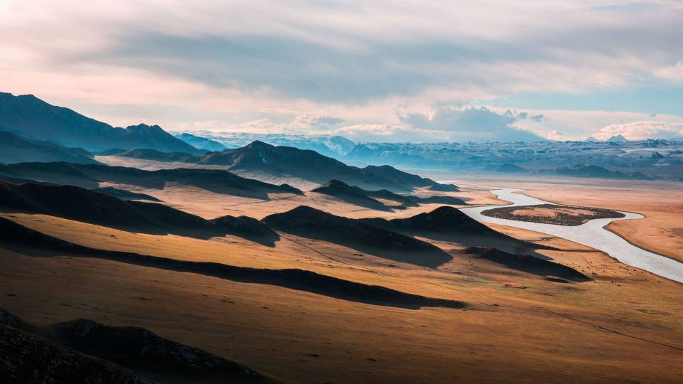 Prairie scene