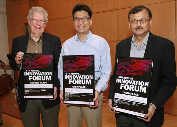Forum winners with posters