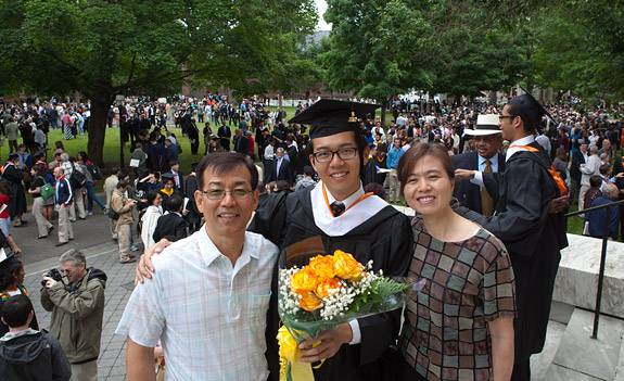 Commencement steps