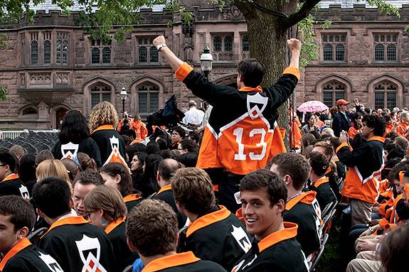 Class Day crowd