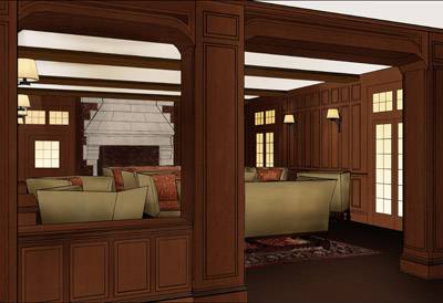 Campus Club living room