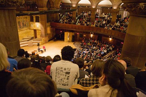 Full auditorium