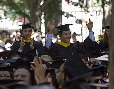 Commencement joy