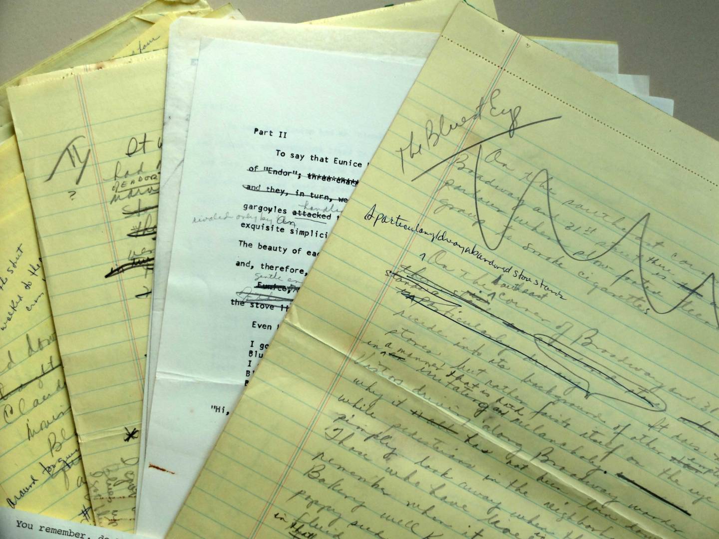 handwritten manucripts